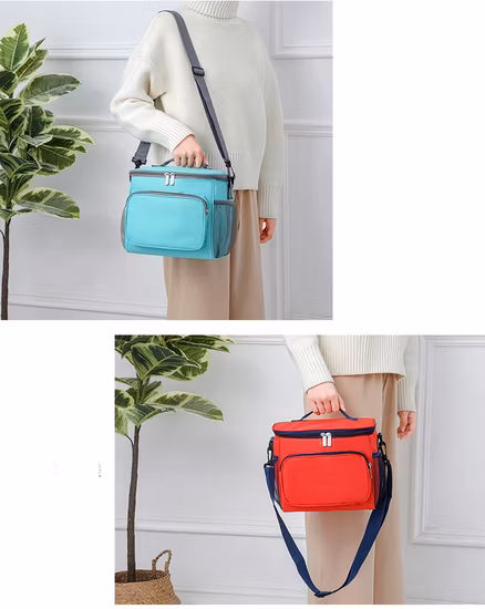 Sac de grande capacité personnalisé imperméable à l'eau isolé enfants enfants sac à lunch Pizza chaude sac isotherme